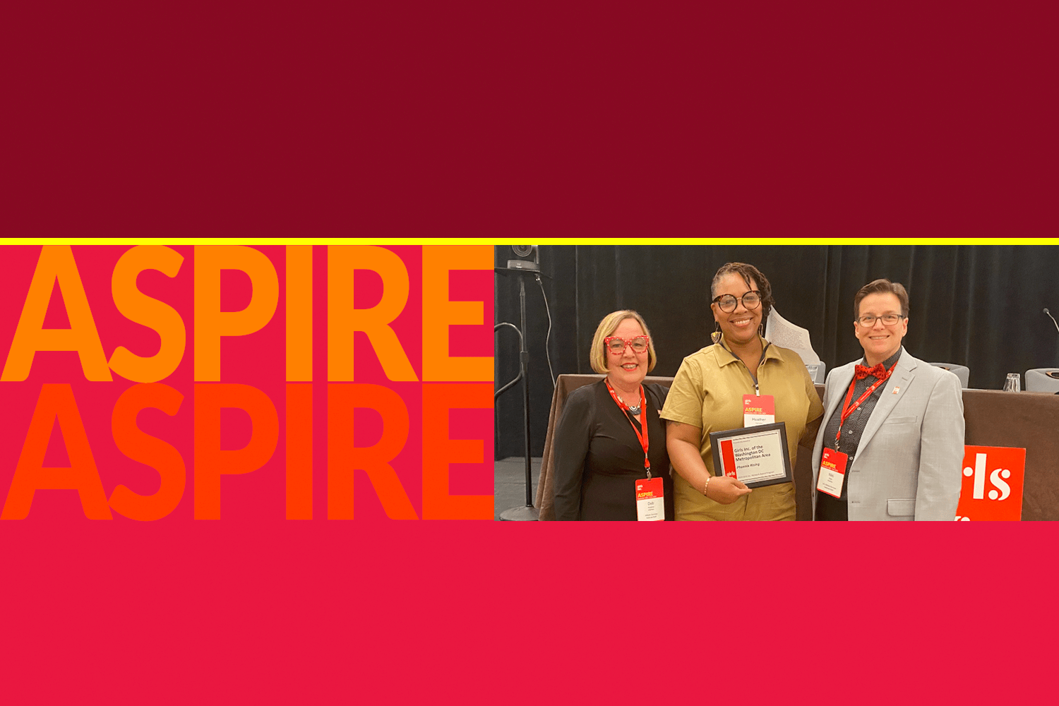 Girls Inc. DC Wins Award at National Aspire Conference