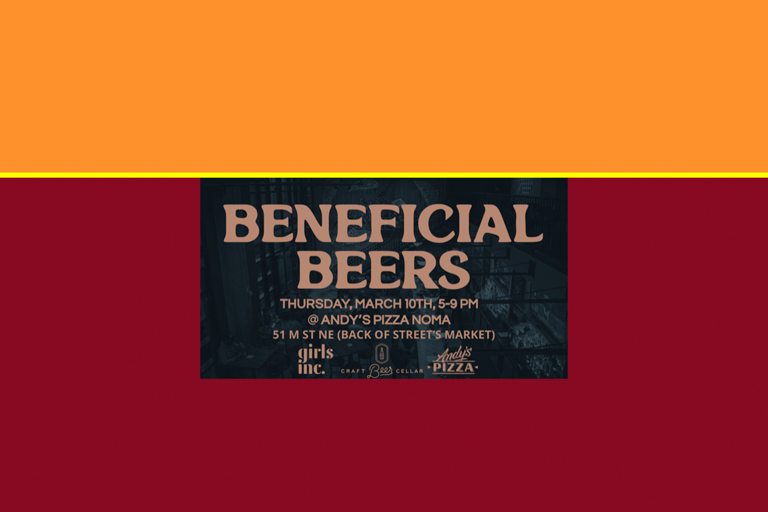 Beneficial Beers Fundraiser for Girls Inc. DC