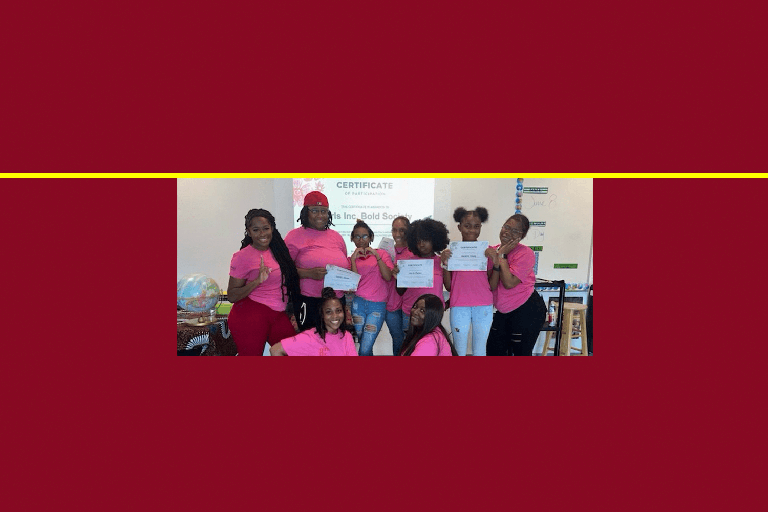 Highlights from our Bold Girls Society at KIPP DC