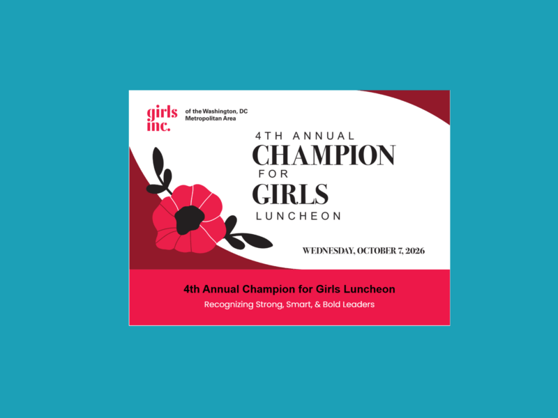 4th Annual Champion for Girls Luncheon